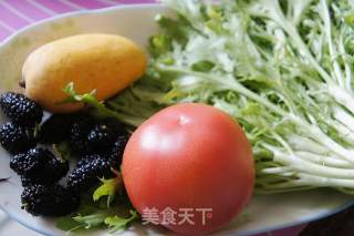 Garlic with Bitter Chrysanthemum recipe