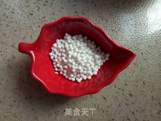 Tremella Peach Gum Sago recipe