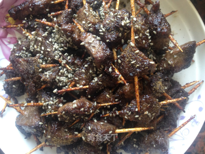 Toothpick Beef recipe