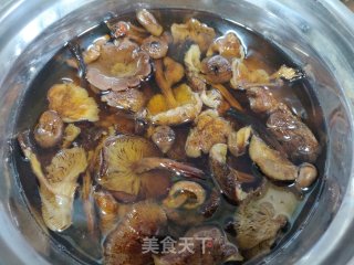 Stewed Hazel Mushrooms with Cabbage recipe
