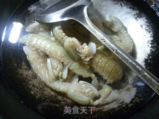 Mantis Shrimp with Chopped Pepper recipe