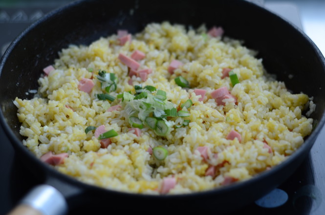 Golden Egg Fried Rice recipe