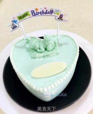 #新良第一节烤大赛#love Baby Mousse Cake recipe