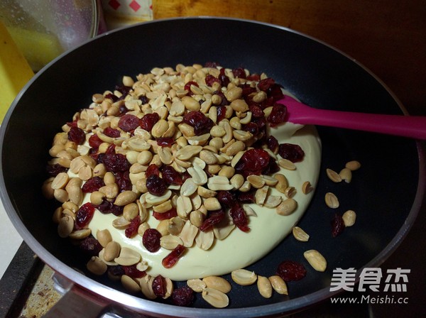 Cranberry Peanut Nougat recipe