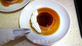French Fruit Pudding-beautiful Caramel Custard Pudding recipe