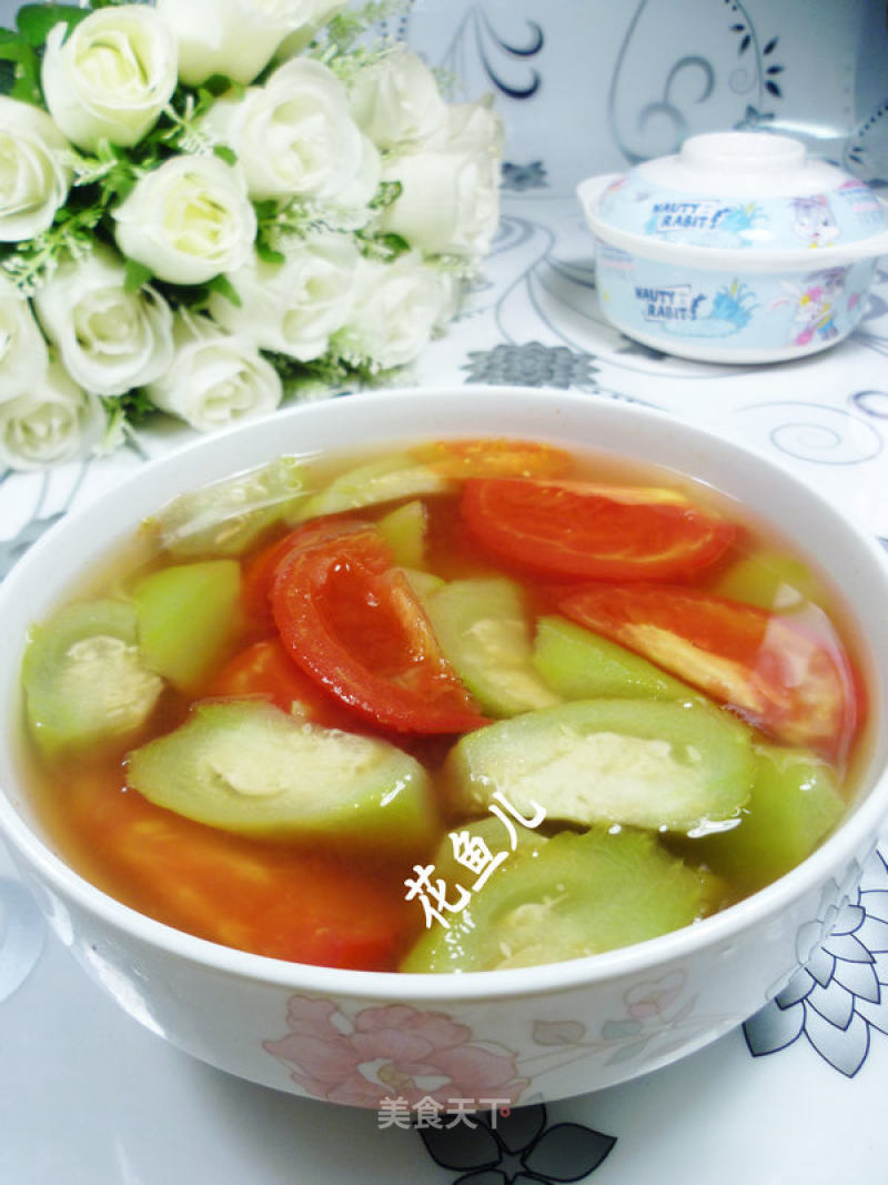 Loofah Tomato Soup recipe