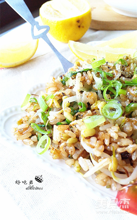 Bean Sprouts Fried Rice recipe