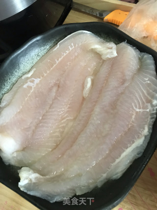 Steamed Pansa Fish Fillet recipe