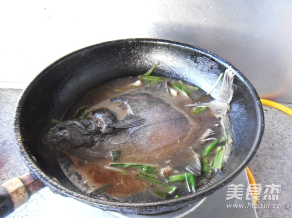 Braised Fish with Scallions recipe