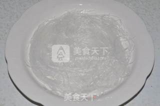 Steamed Loofah with Garlic Vermicelli recipe