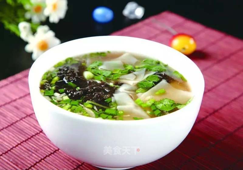 Sour Noodle Soup recipe