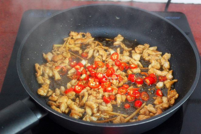 Stir-fried Minced Pork with Capers recipe