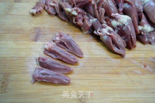 Stir Fried Chicken Hearts recipe