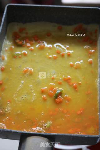 Simple Breakfast Thick Egg Burnt recipe