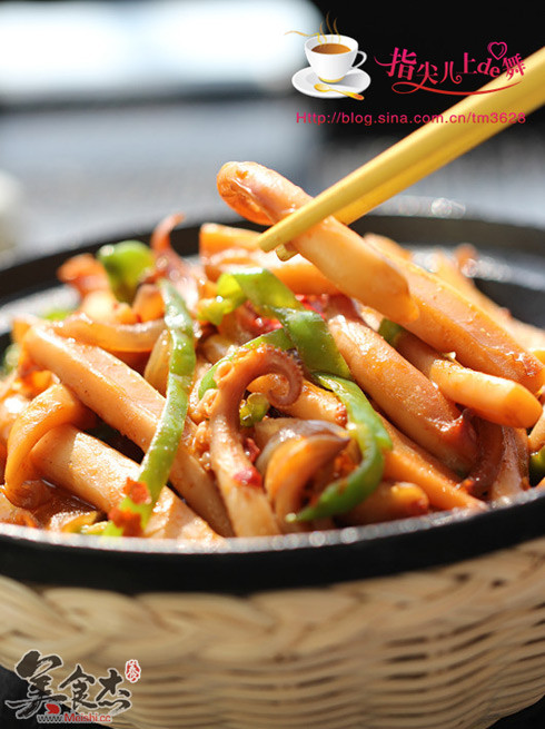 Sauteed Shredded Squid recipe