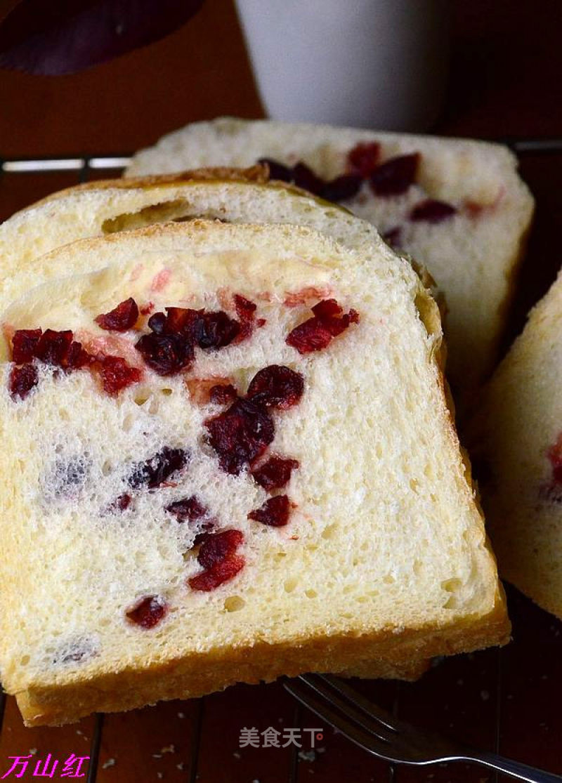 Creamy Cranberry Medium Toast recipe