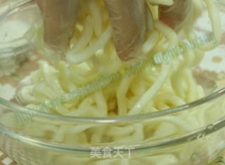 Stir-fried Three Fresh Udon recipe