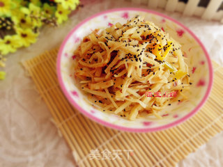 Green Pepper and Potato Shredded Pancakes recipe