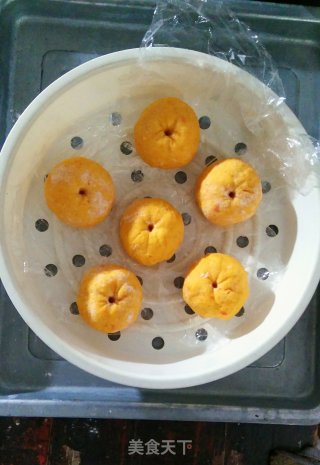 Simulation—orange Mantou recipe