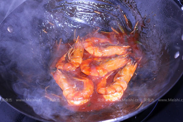 Sweet and Honeyed Prawns recipe