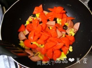 【zhejiang Cuisine】five-color Fried Rice Cake recipe