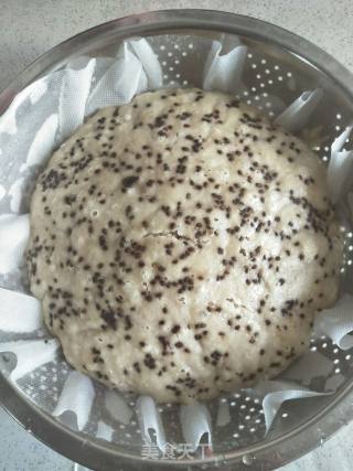 Soba Noodle Black Sesame Hair Cake recipe