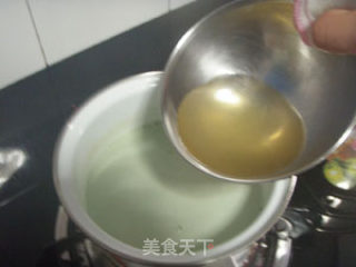 Matcha Light Aloe Jelly recipe