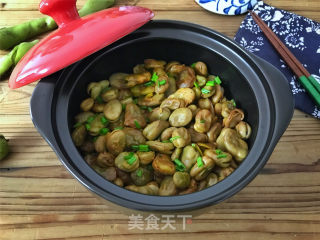 Onion Broad Bean recipe