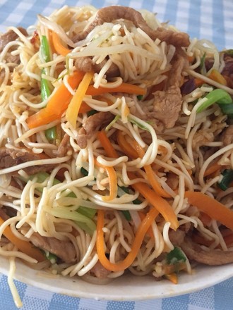 Lu San Fried Noodles recipe