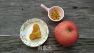 Stewed Apples with Brown Sugar Osmanthus recipe