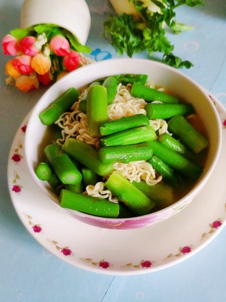 Asparagus Noodle Soup recipe