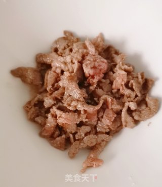 Stir-fried Beef with White Radish recipe