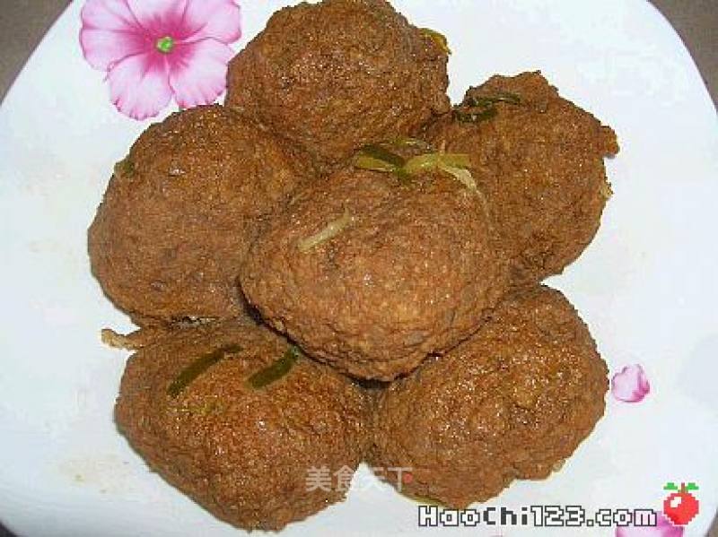 Meat Ball with Soy Sauce recipe