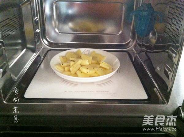 Microwave Cheese Baked Potato Paste recipe
