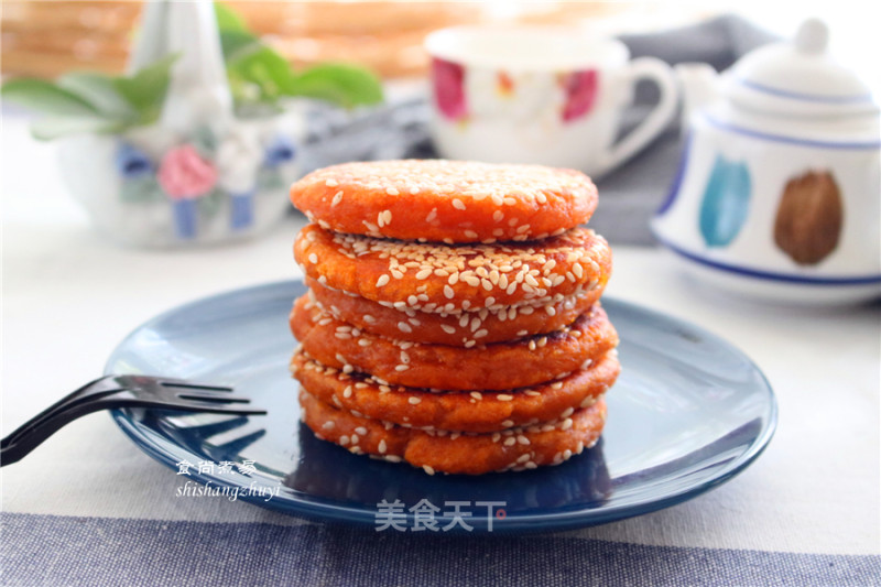 Sesame Sweet Potato Cake recipe