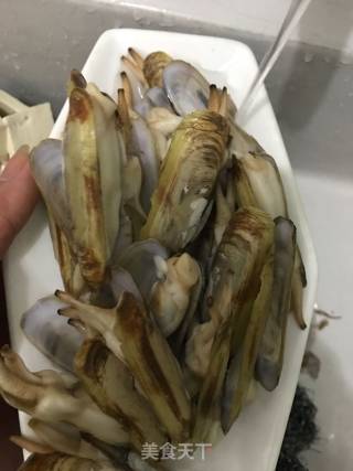 Spicy Fried Razor Clam recipe