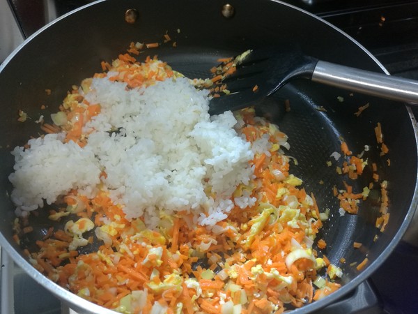 Five Egg Fried Rice recipe