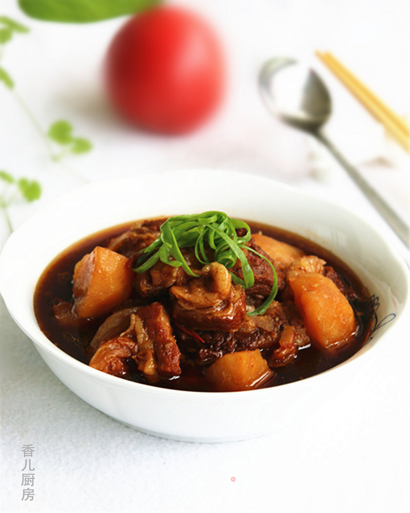 Stewed Beef Brisket with Tomato and Potato recipe