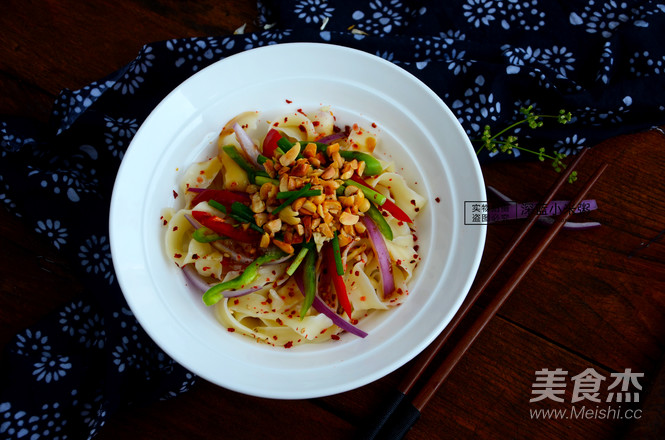 Simple Shaanxi Oil Splashed Noodles recipe