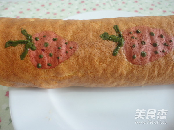 Strawberry Cake Roll recipe