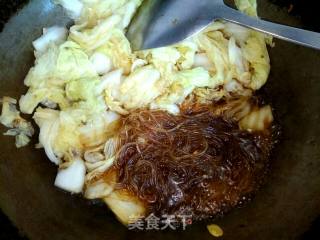 Braised Cabbage with Vermicelli recipe