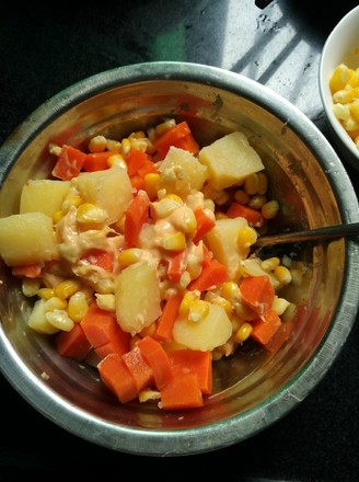 Vegetarian Version of Vegetable Salad recipe