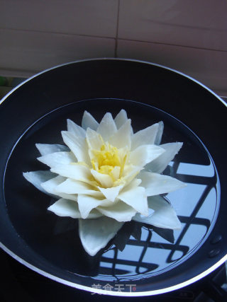 A Banquet Dish that Can be Called A Star Hotel Level-bergamot Guanyin Lotus recipe