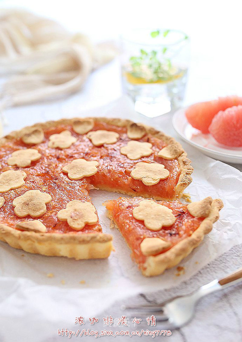 Orange Grapefruit Pie: Refreshing and Palatable. Delicious But Not Hot recipe