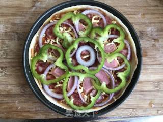 Eight Inch Sausage Pizza recipe