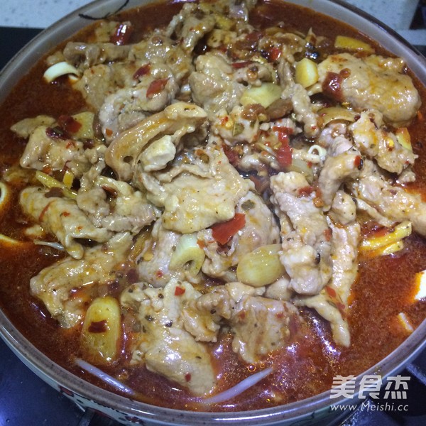 Sichuan Cuisine---boiled Pork Slices recipe