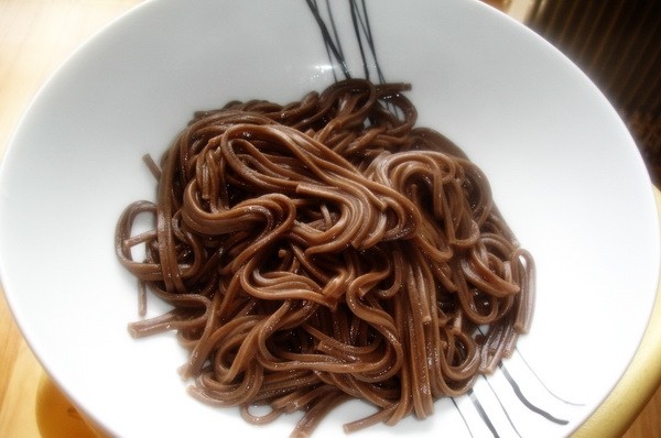 Shepherd's Purse Soba Noodles recipe