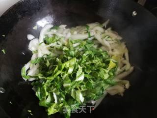 Stir-fried Vegetables with Meat Oil recipe