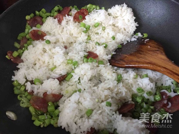 Fried Rice with Bean Curd Flavor recipe