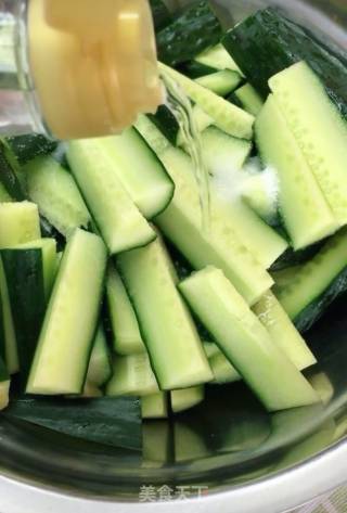 Crispy Cucumber Strips recipe